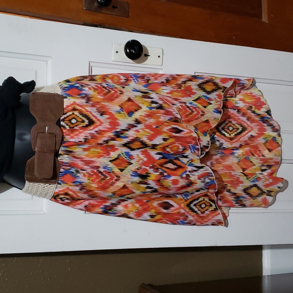BELLA D. Womens Skirt Size 26 Hi-Lo